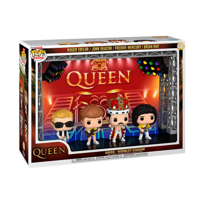 Figura POP Moments Deluxe Queen Wembley Stadium